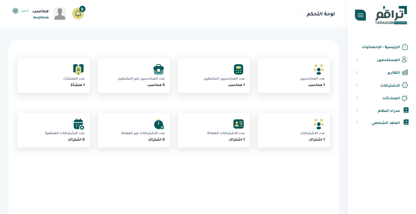 Taraqm accounting