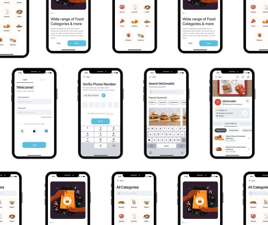 LGN A food delivery app